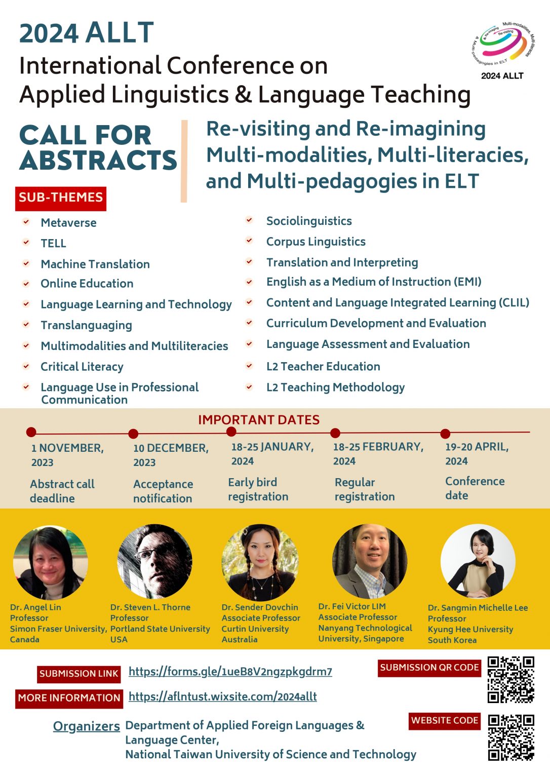 【Call for Papers】《2024 International Conference on Applied Linguistics